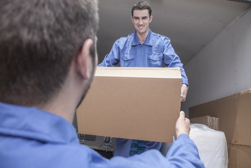 Professional removal team preparing a local move in Cowley