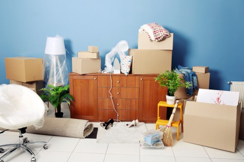 Local removals service supporting a house move in Cowley