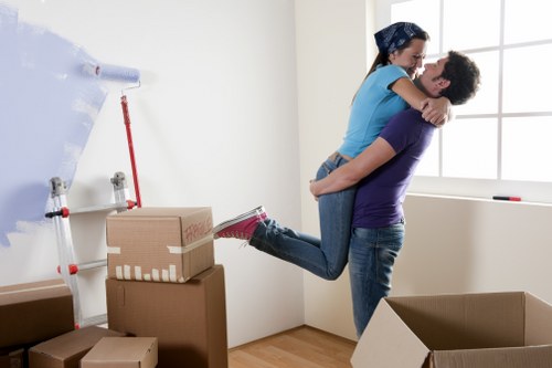 Customer raising a complaint during a moving service review