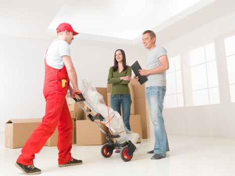 Moving essentials and packing supplies prepared for a Cowley house move